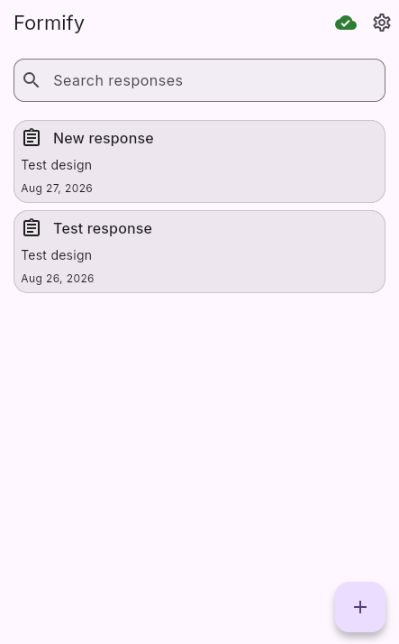 The home screen screenshot